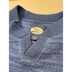 Tommy Bahama Sweater XXL Navy Knit Long Sleeve Casual Beach Vintage